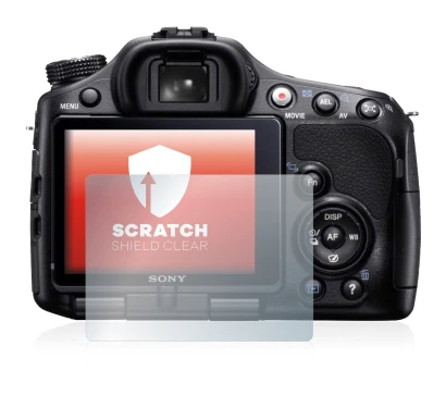 Immagine del dispositivo Sony Alpha 65V (SLT-A65V) con un'ampia varietà di protezioni per lo schermo.