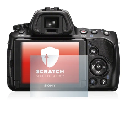 Immagine del dispositivo Sony Alpha 37 (SLT-A37) con un'ampia varietà di protezioni per lo schermo.