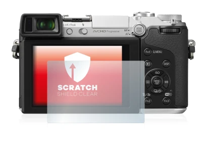 Immagine del dispositivo Panasonic Lumix DMC-GX7 con un'ampia varietà di protezioni per lo schermo.