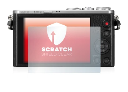 Immagine del dispositivo Panasonic Lumix DMC-GM1 con un'ampia varietà di protezioni per lo schermo.