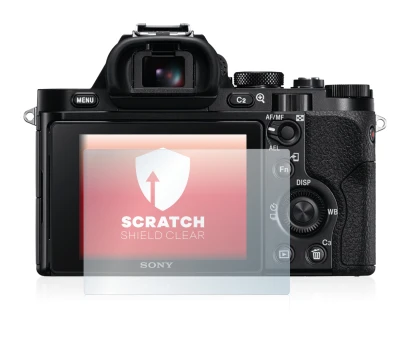 Immagine del dispositivo Sony Alpha 7R (ILCE-7R) con un'ampia varietà di protezioni per lo schermo.