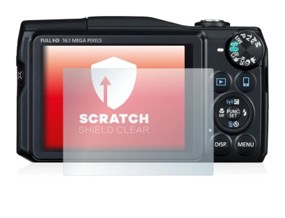 Immagine del dispositivo Canon PowerShot SX700 HS con un'ampia varietà di protezioni per lo schermo.