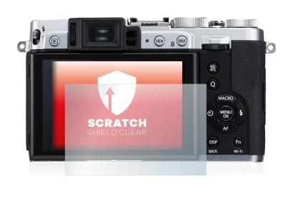 Immagine del dispositivo Fujifilm X30 con un'ampia varietà di protezioni per lo schermo.
