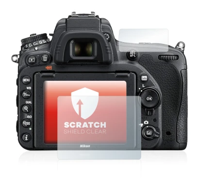 Immagine del dispositivo Nikon D750 con un'ampia varietà di protezioni per lo schermo.
