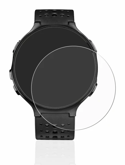 Immagine del dispositivo Garmin Forerunner 235 con un'ampia varietà di protezioni per lo schermo.
