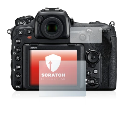 Immagine del dispositivo Nikon D500 con un'ampia varietà di protezioni per lo schermo.