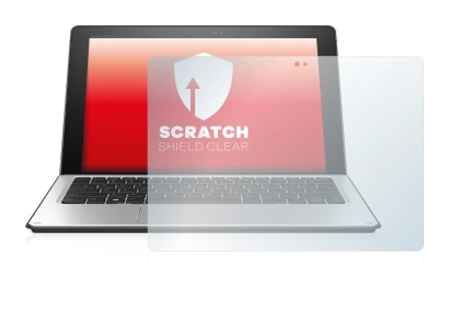 Immagine del dispositivo HP Elite x2 1012 G1 con un'ampia varietà di protezioni per lo schermo.