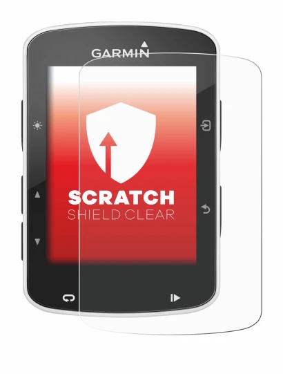 Immagine del dispositivo Garmin Edge 820 con un'ampia varietà di protezioni per lo schermo.