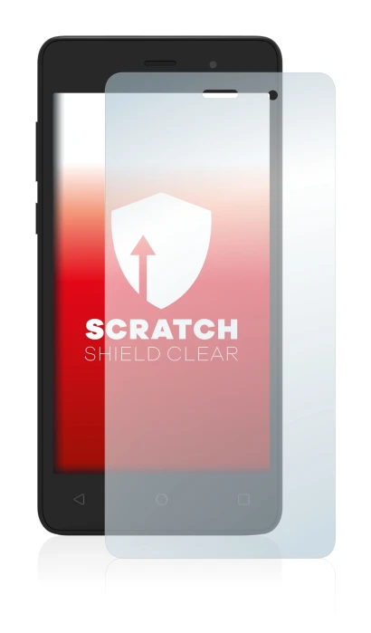 Immagine del dispositivo Archos 45d Platinum con un'ampia varietà di protezioni per lo schermo.