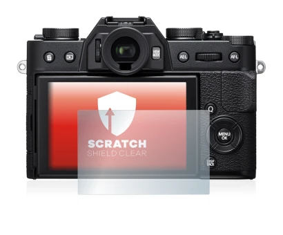 Immagine del dispositivo Fujifilm X-T20 con un'ampia varietà di protezioni per lo schermo.