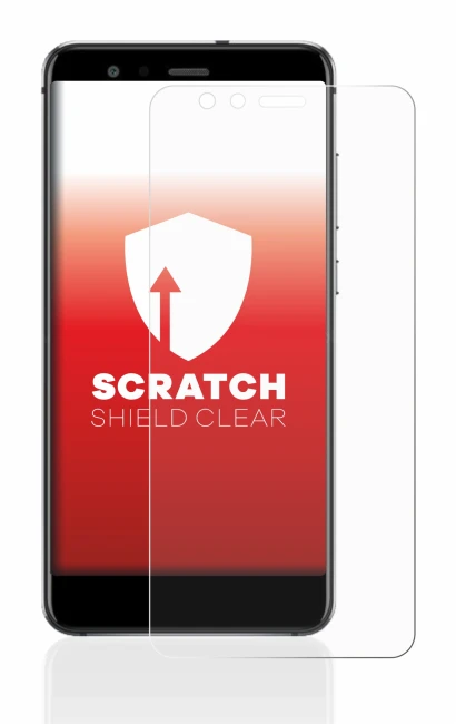 Immagine del dispositivo Huawei P10 Lite con un'ampia varietà di protezioni per lo schermo.