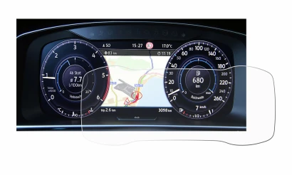 Immagine del dispositivo Volkswagen Golf 7 Active Info Chockpit 12.3" con un'ampia varietà di protezioni per lo schermo.