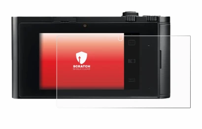 Immagine del dispositivo Leica TL2 con un'ampia varietà di protezioni per lo schermo.