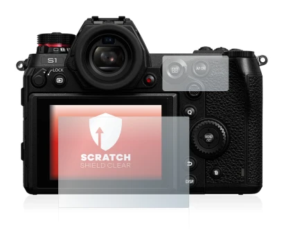 Immagine del dispositivo Panasonic Lumix DC-S1 con un'ampia varietà di protezioni per lo schermo.