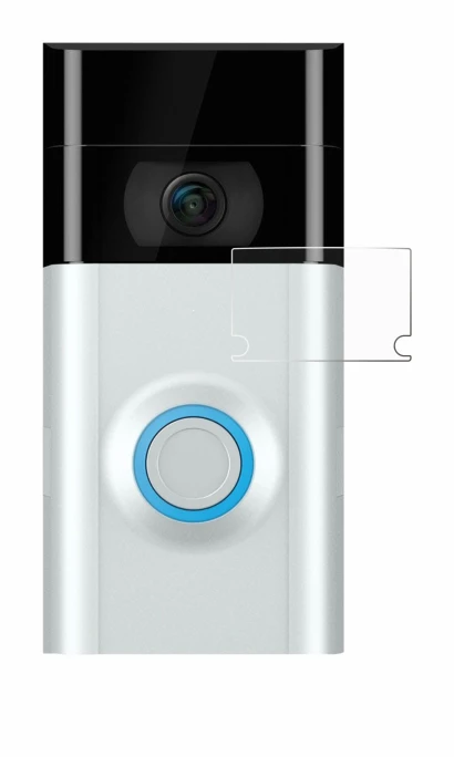Immagine del dispositivo Ring Doorbell 2 (Lente) con un'ampia varietà di protezioni per lo schermo.