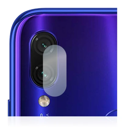 Immagine del dispositivo Xiaomi Redmi Note 7 (SOLO Fotocamera) con un'ampia varietà di protezioni per lo schermo.