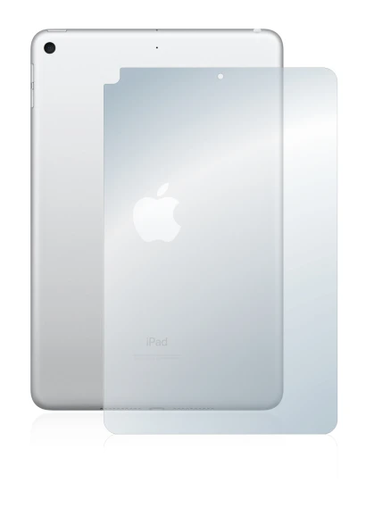 Immagine del dispositivo Apple iPad Mini 5 2019 (Posteriore, 5a Gen.) con un'ampia varietà di protezioni per lo schermo.