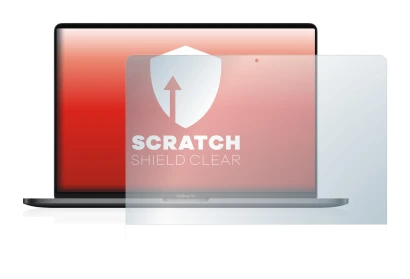 Immagine del dispositivo Apple MacBook Pro 13" 2019 con un'ampia varietà di protezioni per lo schermo.