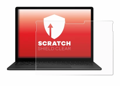 Immagine del dispositivo Microsoft Surface Book 3 13.5" con un'ampia varietà di protezioni per lo schermo.