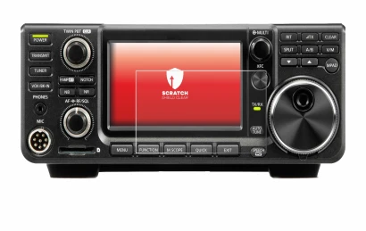 Immagine del dispositivo Icom IC-9700 con un'ampia varietà di protezioni per lo schermo.