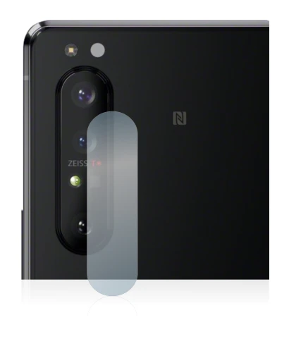 Immagine del dispositivo Sony Xperia 1 II (SOLO Fotocamera) con un'ampia varietà di protezioni per lo schermo.