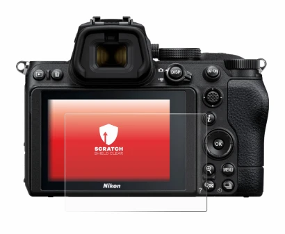 Immagine del dispositivo Nikon Z 5 con un'ampia varietà di protezioni per lo schermo.