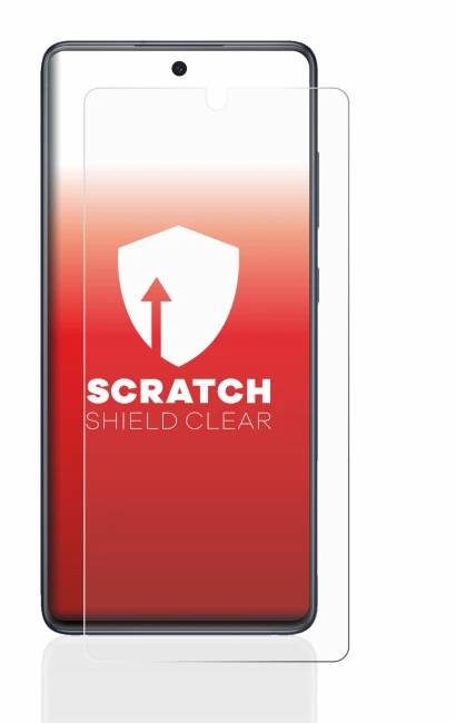 Immagine del dispositivo Samsung Galaxy S20 FE con un'ampia varietà di protezioni per lo schermo.