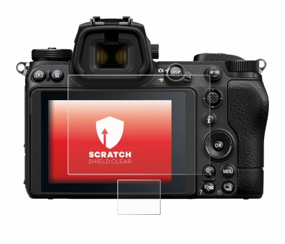 Immagine del dispositivo Nikon Z 6 II con un'ampia varietà di protezioni per lo schermo.