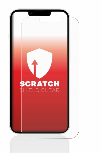 Immagine del dispositivo Apple iPhone 13 con un'ampia varietà di protezioni per lo schermo.