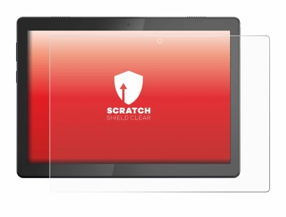 Immagine del dispositivo Lenovo Tab M10 TB-X505F con un'ampia varietà di protezioni per lo schermo.