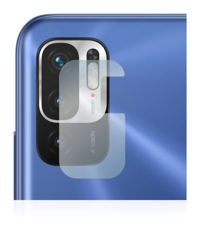 Immagine del dispositivo Xiaomi Redmi Note 10 5G (SOLO Fotocamera) con un'ampia varietà di protezioni per lo schermo.