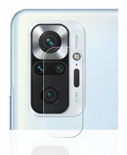 Immagine del dispositivo Xiaomi Redmi Note 10 Pro (SOLO Fotocamera) con un'ampia varietà di protezioni per lo schermo.