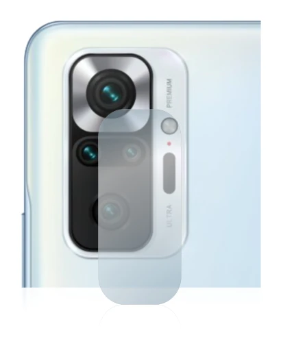 Immagine del dispositivo Xiaomi Redmi Note 10S (SOLO Fotocamera) con un'ampia varietà di protezioni per lo schermo.