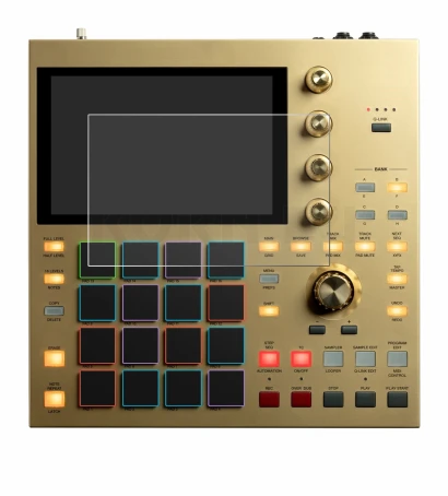 Immagine del dispositivo Akai MPC One con un'ampia varietà di protezioni per lo schermo.