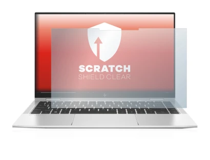 Immagine del dispositivo HP Elitebook x360 1040 G7 con un'ampia varietà di protezioni per lo schermo.