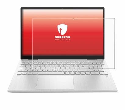 Immagine del dispositivo HP Pavilion x360 (15-erX) con un'ampia varietà di protezioni per lo schermo.