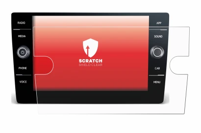 Immagine del dispositivo Volkswagen T6 2021 Discover Media 8" con un'ampia varietà di protezioni per lo schermo.