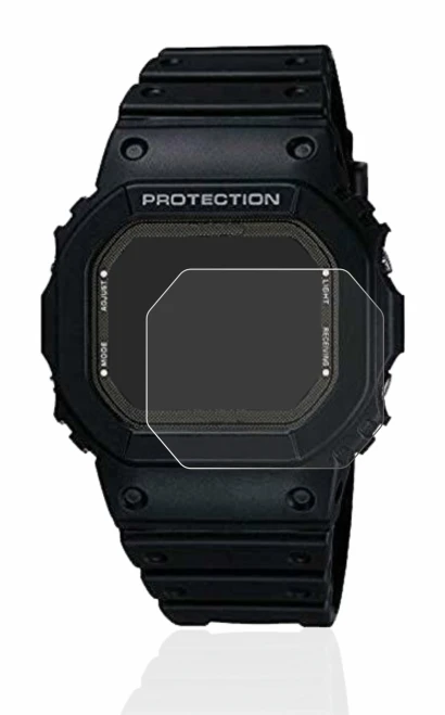 Immagine del dispositivo Casio G-Shock GW-5000-1JF con un'ampia varietà di protezioni per lo schermo.