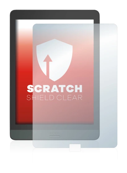 Immagine del dispositivo Boox Nova 3 con un'ampia varietà di protezioni per lo schermo.