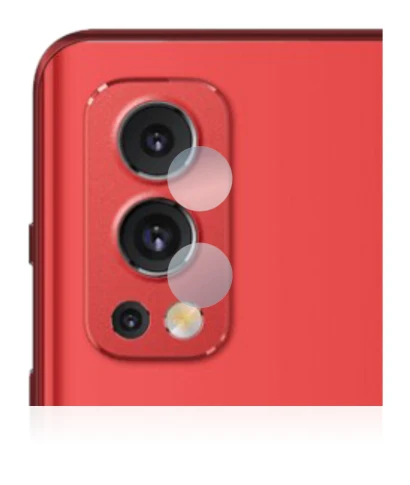 Immagine del dispositivo OnePlus Nord 2 5G (SOLO Fotocamera) con un'ampia varietà di protezioni per lo schermo.