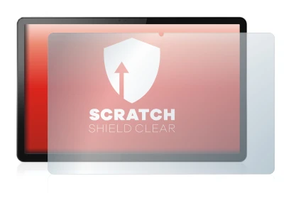 Immagine del dispositivo Lenovo Tab P11 5G con un'ampia varietà di protezioni per lo schermo.