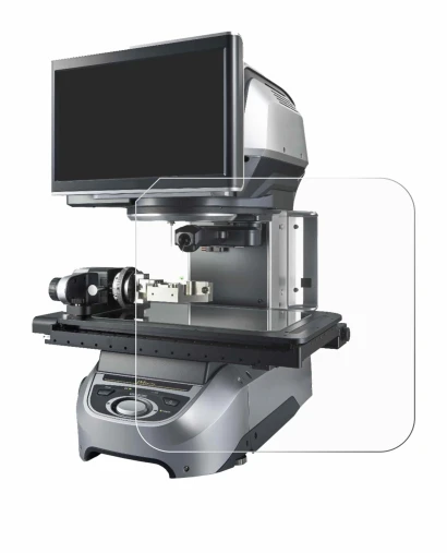 Immagine del dispositivo Keyence IM-8020 Piano in vetro con un'ampia varietà di protezioni per lo schermo.