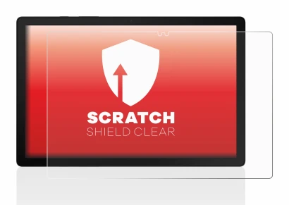 Immagine del dispositivo Samsung Galaxy Tab A8 WiFi con un'ampia varietà di protezioni per lo schermo.