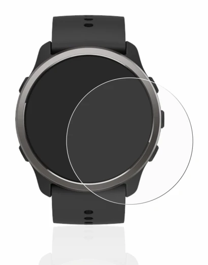 Immagine del dispositivo Suunto 5 Peak con un'ampia varietà di protezioni per lo schermo.