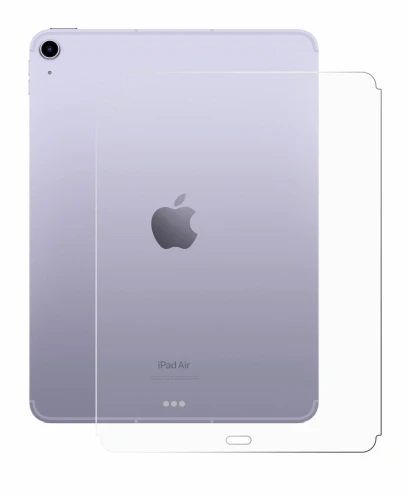 Immagine del dispositivo Apple iPad Air 5 WiFi 2022 (Posteriore, 5a Gen.) con un'ampia varietà di protezioni per lo schermo.