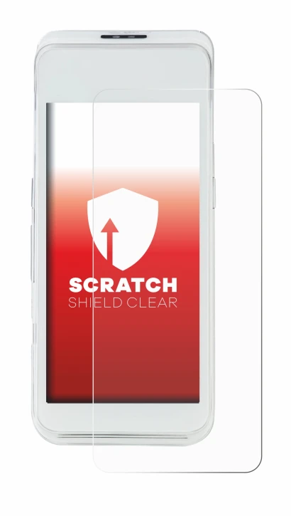 Immagine del dispositivo Pax A920 Pro con un'ampia varietà di protezioni per lo schermo.