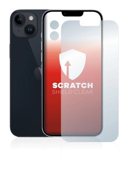 Immagine del dispositivo Apple iPhone 14 Plus (Fronte+Fotocamera) con un'ampia varietà di protezioni per lo schermo.