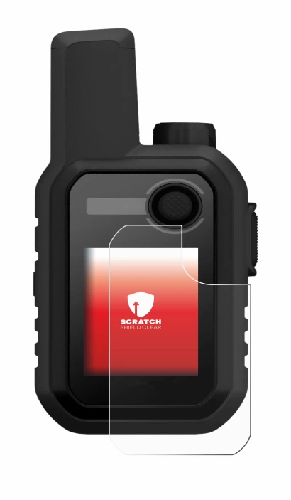Immagine del dispositivo Garmin Alpha 10 K con un'ampia varietà di protezioni per lo schermo.