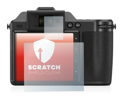 Immagine del dispositivo Fujifilm X-H2 con un'ampia varietà di protezioni per lo schermo.