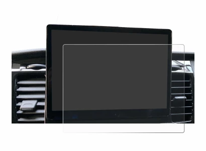 Immagine del dispositivo Ford Transit SYNC 4 con un'ampia varietà di protezioni per lo schermo.